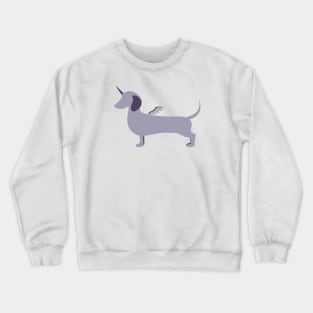 Dachshund Unicorn Crewneck Sweatshirt